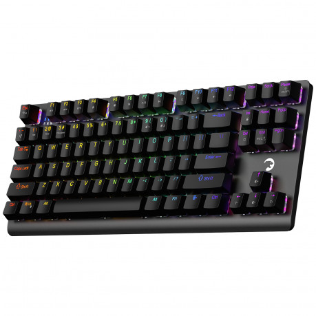 GAMEPOWER EVA 7 BLUE SWITCH 88 MEKANİK KLAVYE RGB - Kablolu, 2.4Ghz, Bluetooth 3 Mod
